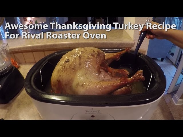 How to Cook a Turkey in a Rival Roasting Oven