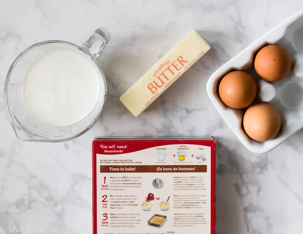 What can I use in boxed cake mix instead of eggs
