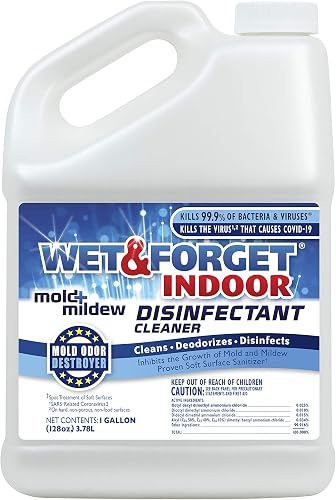 Wet & Forget Indoor Mold Mildew Disinfectant Cleaner 