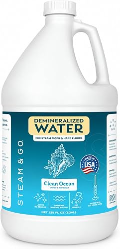 Best Demineralized Water for Steam Cleaner
